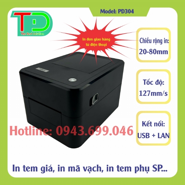 Máy in đơn hàng PDIT PD304