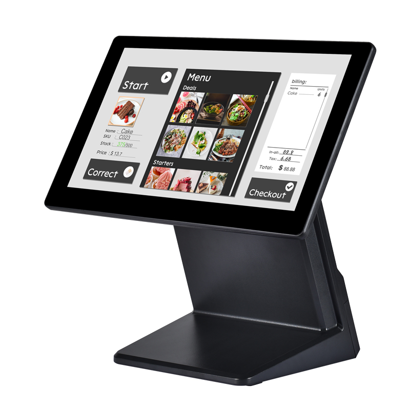 Ảnh mặt trước máy POS ZQ-A706 1 màn hình